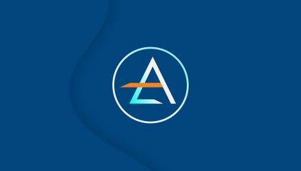 Asensus logo on a blue background