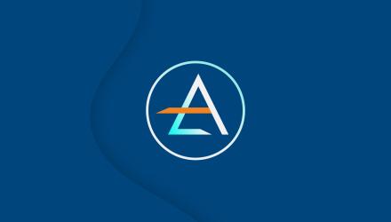 Asensus logo on a blue background